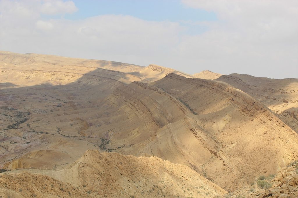 Walls of Yeruham Crater